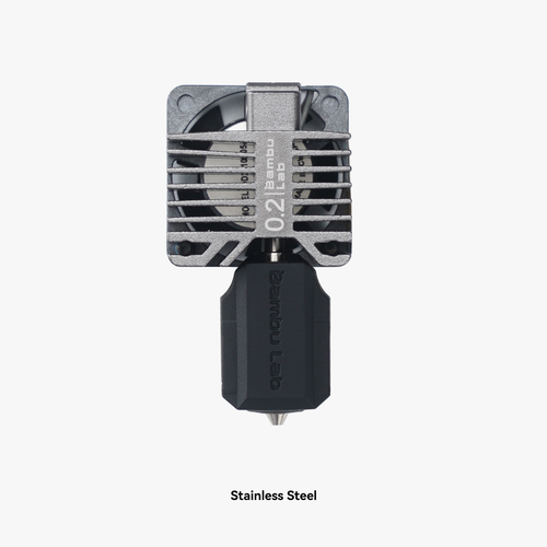 Bambu Complete Hotend X1C 0.2mm Stainless Steel