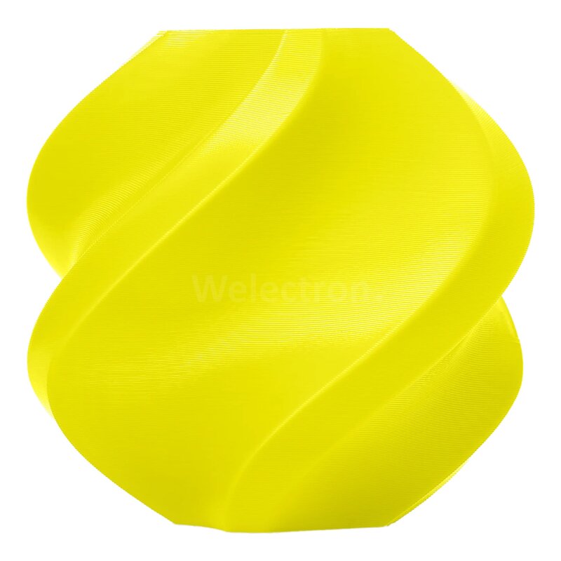 Bambu Lab TPU 95A HF Yellow 51400 filament with spool