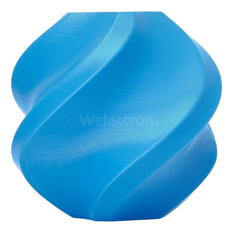 Bambu Lab TPU 95A HF Blue 51600 filament with spool