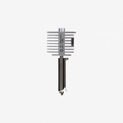 Bambu A1 hotend 0.2mm Stainless Steel