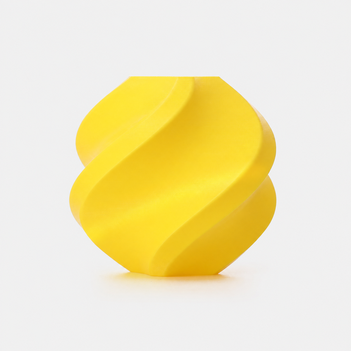 Bambu Lab PETG Basic Yellow printed sample