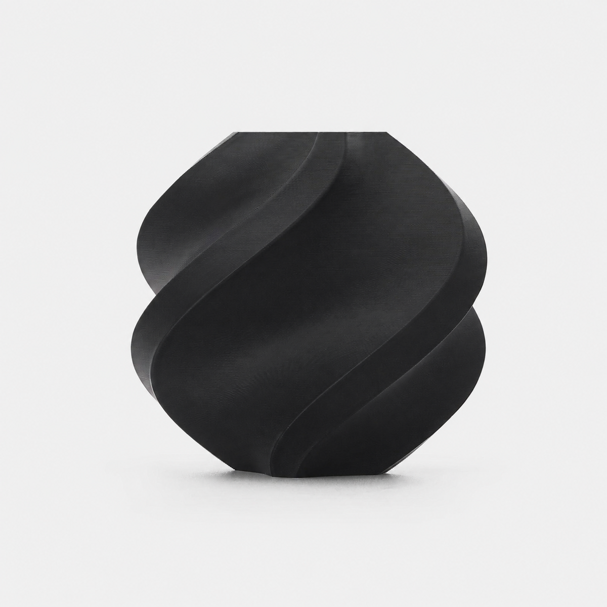 Bambu PLA Pure – Absolute Black (17101) – fargeprøve